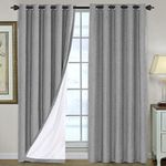 100% Blackout Curtains for Bedroom/