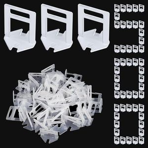 500 pcs Tile Spacer Clips，Tile Leveling System 2mm Tiles Leveler Spacers for Professional Ceramic Tile Installation