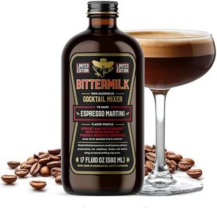 Bittermilk Espresso Martini Mixer - All Natural Handcrafted Cocktail Mixer - Cocktail Mix - Just Add Whiskey, Makes 17 Cocktails
