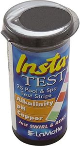 LaMotte CU/PH Strips Pool & Spa Copper/pH/Total Alkalinity Test Strips