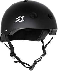 S1 Mega Lifer Helmet - Multi-Impact & High-Impact Certified - Multiple Colours & Sizes (Black Matt, Medium 23.5" (59.7cm))