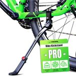 New Alloy Adjustable Rear Side Non-Slip Bicycle Bike Kickstand, Height Adjustable Bike Stand suitable for 24"-29"inches mountain bike/road bike