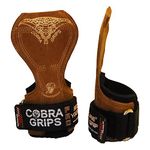 Cobra Grips PRO Weight Lifting Gloves Heavy Duty Straps Alternative Power Lifting Hooks for Deadlifts Adjustable Neoprene Padded Wrist Support Bodybuilding