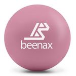 Beenax Massage Lacrosse Ball for Trigger Point, Muscle Knots, Deep Tissue, Myofascial Release, Yoga, Rehab, Physiotherapy - Pain Relief for Shoulders, Back, Neck, Foot, Body