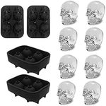 Ice Cube Tray 3D Skull Ice Mold-2Pa