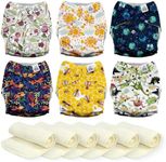 Mama Koala 6 Pack Reusable Cloth Di