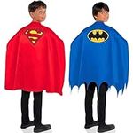 Kids Superman and Batman Capes- 2 p