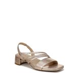 LifeStride Women's Joy 2 Heeled Sandal, Platino Gold, 8 Wide