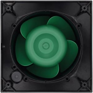 Airflow QT100T Bathroom Extractor Fan – Black, Quiet Operation