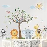 decalmile Forest Baby Animals Wall 