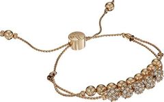 GUESS Womens Double Row Round Bead 