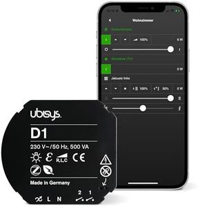 ubisys Zigbee Dimmer D1: dimmer radio Zigbee da aggiornare, fino a 500 VA, per un'illuminazione intelligente nella vostra casa intelligente.