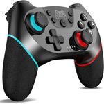 Sendowtek Wireless Game Controller Remote Compatible with Nintendo Switch Gamepad Bluetooth Controller Turbo Function Dual Vibration Control Screenshot