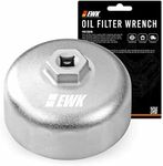 EWK 86mm 16 Flutes Forged Oil Filter Wrench for BMW Cartridge Style Oil Filter Housing Cap