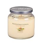 Scentsational Candles | Lemongrass Jar | Luxury Scented Soy Jar Candle | Hand Poured in The USA | Highly Scented & Long Lasting | 19 Oz.