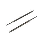 Tata Agrico Slim Taper Saw File – 125 mm, Pack of 11 Files, Grey | Super Cut Steel Files | Machinist Files | Hand Tools