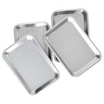Nordic Ware Naturals Aluminum Half Sheet Pans, 4-pack