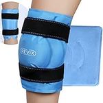 REVIX XL Knee Ice Pack Wrap Around Entire Knee, Reusable Gel Cold Pack for Knee, Cold Compress for Knee Injuries, Swelling, Bruises, and Replacement Surgery