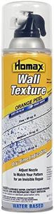 Homax 41072040969 Wall Texture Goes On Blue/Dries White, 16 oz, Orange Peel, Water Based Aerosol Wall Texture, Pack of 1