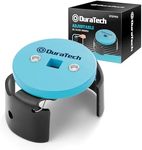 DURATECH Adjustable Oil Filter Wrench, Universal Oil Filter Removal Tool for Removing Small to Medium-Sized Cap Style Filters, 2-1/2 to 3-1/8 Inches, 3/8" Drive