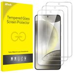 JETech Screen Protector for Samsung Galaxy S24 5G 6.2-Inch, Tempered Glass Film, Fingerprint ID Compatible, HD Clear, 3-Pack