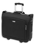 London Fog Buckingham 44" Wheeled Garment Bag, Black, 44-Inch, Buckingham 44-inch Wheeled Garment Bag