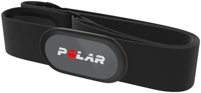 POLAR H9 Heart Rate Sensor – ANT + / Bluetooth - Waterproof HR Monitor with Soft Chest Strap for Gym, Cycling, Running, Outdoor Sports, Black, M-XXL (92081565) (Model:1W)