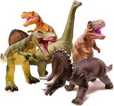 TEJISHA MART Dinosaur Toy Set of 10 Pcs - Dinosaurs Animals Figures Toys Play Set for Kids