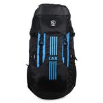 Chris & Kate Large 55 Litres Travel Backpack Outdoor Sport Camp Hiking Trekking Bag Camping Water Resistance Rucksack Daypack Bag (2022) (Black)