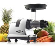 Omega Juicers Omega Juicer J8008C Juicer Extractor and Nutrition Center Creates Fruit Vegetable and Wheatgrass Juice Quiet Motor