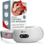 LifePro Eye Massager with Heat & Vibration – Heated Eye Mask for Dry Eyes, Smart Sleep Mask with Bluetooth Music – Portable Eye Care Device for Relaxation, Travel & Better Rest