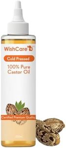 WishCare Cold Pressed Castor Oil for Hair, Skin, Nails, Eyelash - Virgin Grade 200ml