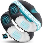 iMedic Memory Foam Donut Cushion (2 Pack) – Ergonomic Seat Cushion for Haemorrhoids, Coccyx & Postnatal Pain – Office Chair Cushion for Tailbone Relief – Orthopedic Support for Sitting Comfort