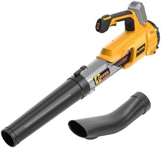 Cordless Leaf Blower Up to 500CFM/150-MPH Brushless Motor Fit for DeWALT 20v MAx Battery with 6 Speeds for Lawn & Garden Cleaning(Battery not Included)