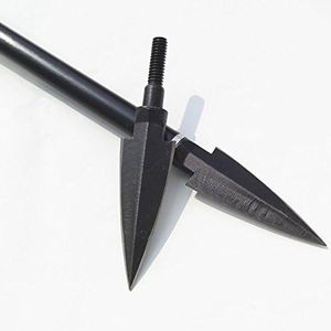 SHARROW Punte di Freccia di Tiro con L'Arco Punte di Caccia Tradizionali Broadhead Testa di Freccia per Frecce di Carbonio (Tipo 1, 12pcs)