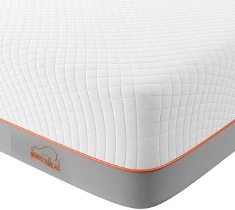 wowttrelax Memory Foam Mattress, 4FT Small Double Mattress, Medium Firm, Soft Skin-friendly Durable, Breathable Comfort Sleep, Back Pain Support (120x190x20cm)