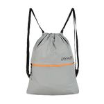 DIVULGE Polyester Drawstring Sports/Gym and Multi Utility Bag (A2, beige)