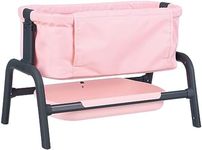 Smoby MAXI COSI SLEEPER for Dolls - Child creates play with their favorite doll - Adjustable height, easy open side, fabric bassinet - allowing the child to imitate and develop the imagination