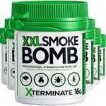 Xterminate XXL 16g Smoke Bomb Fogger Killer For Fleas, Bed bug, Carpet Moths, Cluster Fly, Silverfish, Carpet Beetle Insects (HSE Approved And Tested) (6)