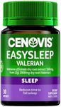 Cenovis EasySleep Valerian - Traditionally Used to Calm Nerves and Relieve Sleeplessness, 30 Capsules