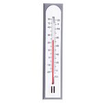 Accurate Room Thermometer For Use As Room Temperature Thermometer Monitor In The Home Office Garden or Greenhouse Easily Wall Mounted House Thermometer Indoor Outdoor (Grey)