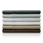 MALOUF 400 Thread Count Genuine Egyptian Cotton Bed Sheet Set, Silver Sage, Cal King