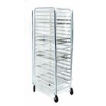 HUBERT® Pan Rack Cover Clear Vinyl - 28 1/2"L x 24 1/2"W x 62 1/2"H