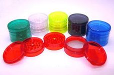 5 Part Plastic HERB Grinder Magnetic Shark Teeth (Assorted)