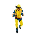 X-Men Wolverine Men’s Union Suit With Hood-Medium