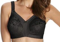 Triumph Women's Doreen X Non-Wired Everyday Bra, Black, 40DD (Manufacturer Size: 105E)