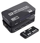 HDMI Switch 4x1 with Audio Extracto