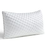 BedStory Shredded Memory Foam Pillows for Sleeping, Soft & Firm Pillow for Neck and Shoulder Pain, Hypoallergenic Hotel Adjustable for Side Sleeper Pillow - 50x75 cm