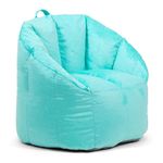 Big Joe Milano Bean Bag Chair | Filled with UltimaX Beans (Mint Plush)