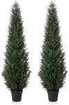 Laiwot 5FT Artificial Cedar Topiary